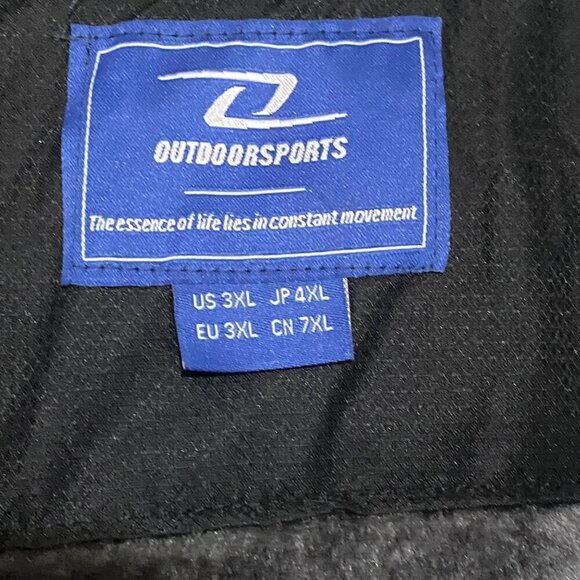 Outdoorsports OSCILLATOR SERIES Blue Hooded Mens jacket coat - Picture 8 of 10